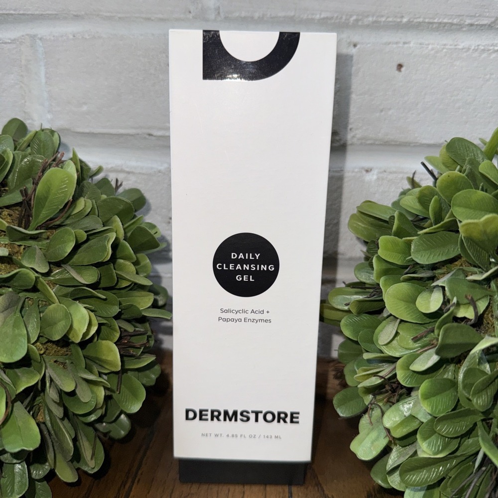 Dermstore Daily Cleansing Gel Salicylic Acid Papaya Enzymes 4.85oz New Skincare
